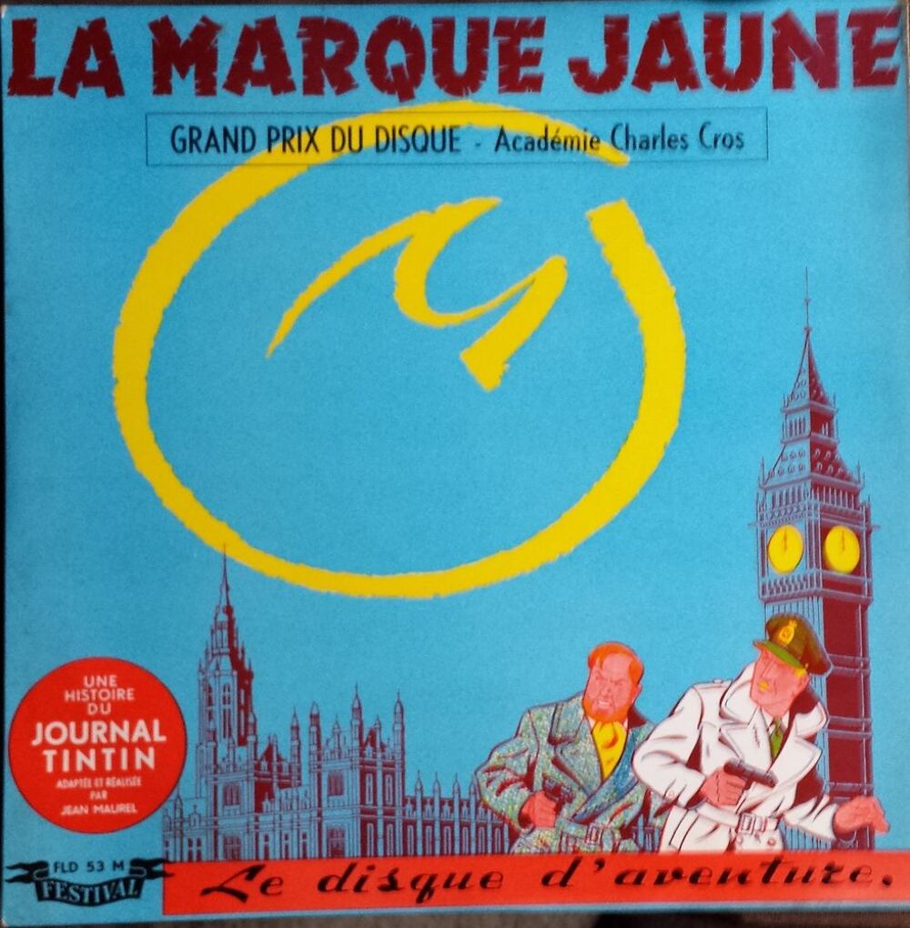 "La Marque Jaune" 33 Tours 25 cm CD et vinyles