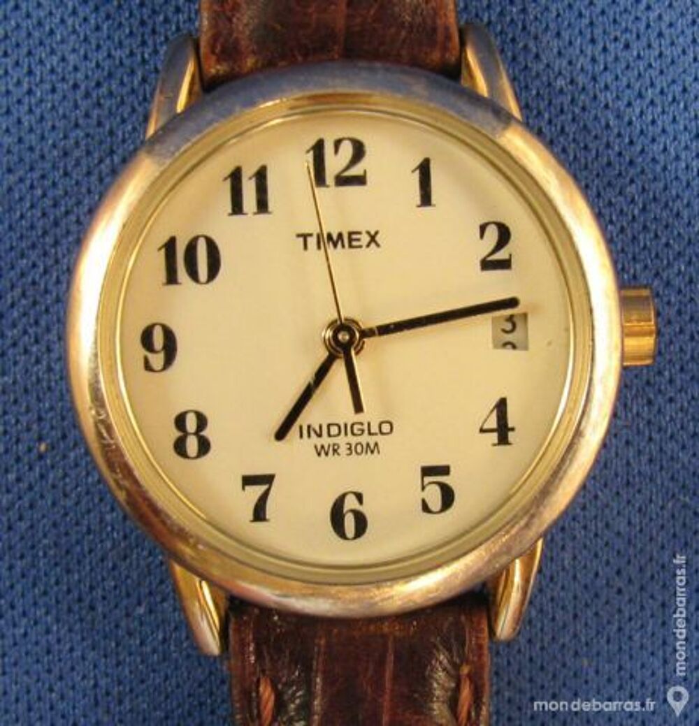 TIMEX INDIGLO montre dame analogique TIX0010 Bijoux et montres