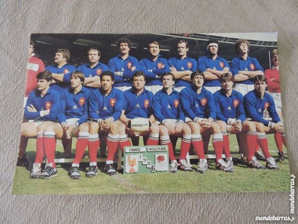 carte postale Rugby 