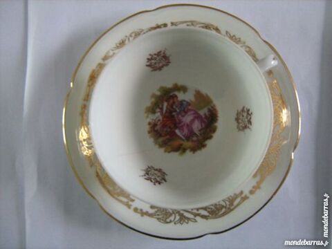 5 TASSES ET SOUS TASSES décor  FRAGONARD 8 Brest (29)