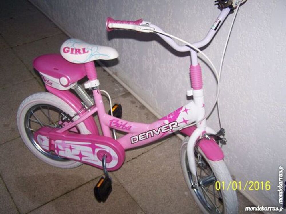 v&eacute;lo fille rose 14 pouces Vélos