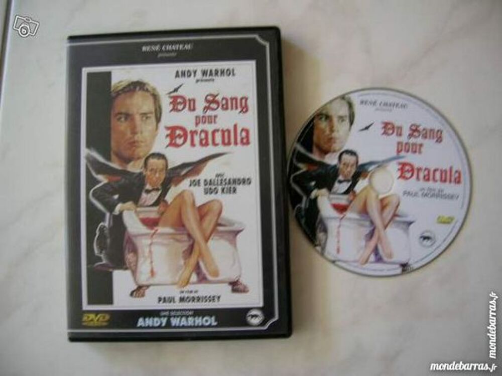 DVD DU SANG POUR DRACULA - Ren&eacute; CHATEAU DVD et blu-ray