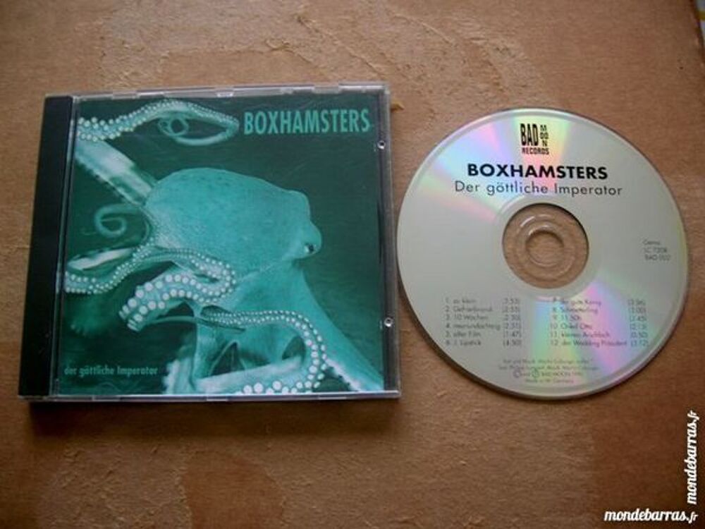 CD BOXHAMSTERS Der G&ouml;ttliche Imperator - PUNK CD et vinyles