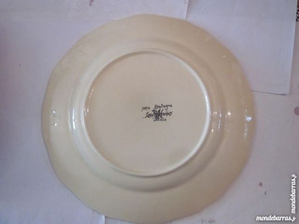 ASSIETTE MA BRETAGNE par J. DE TRIGON 