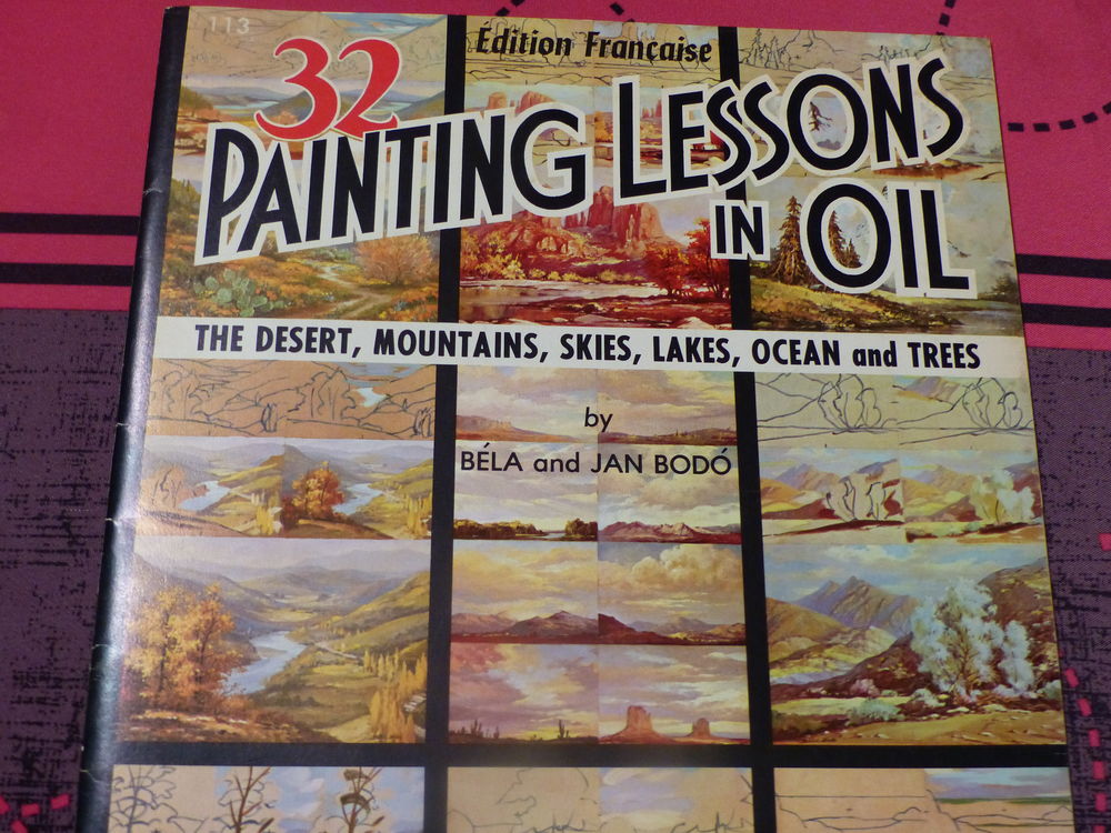 32 PAINTING LESSONS IN OIL Livres et BD
