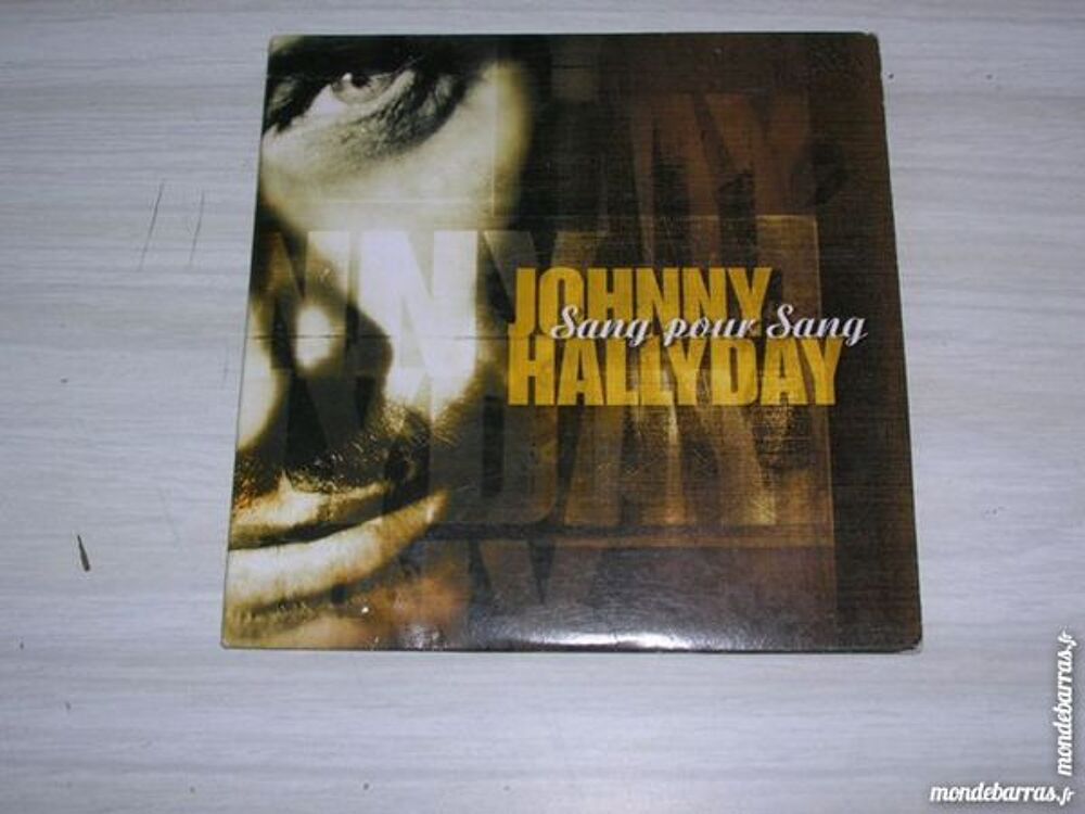 CD JOHNNY HALLYDAY Sang pour sang CD et vinyles