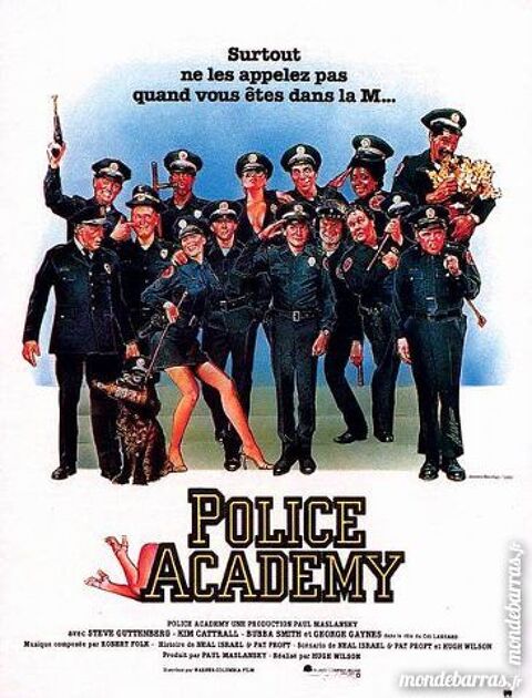 Dvd:  Police Academy (446) 6 Saint-Quentin (02)