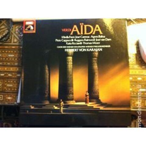 A�da - Verdi - Coffret de 3 vinyls 30 Paris 15 (75)