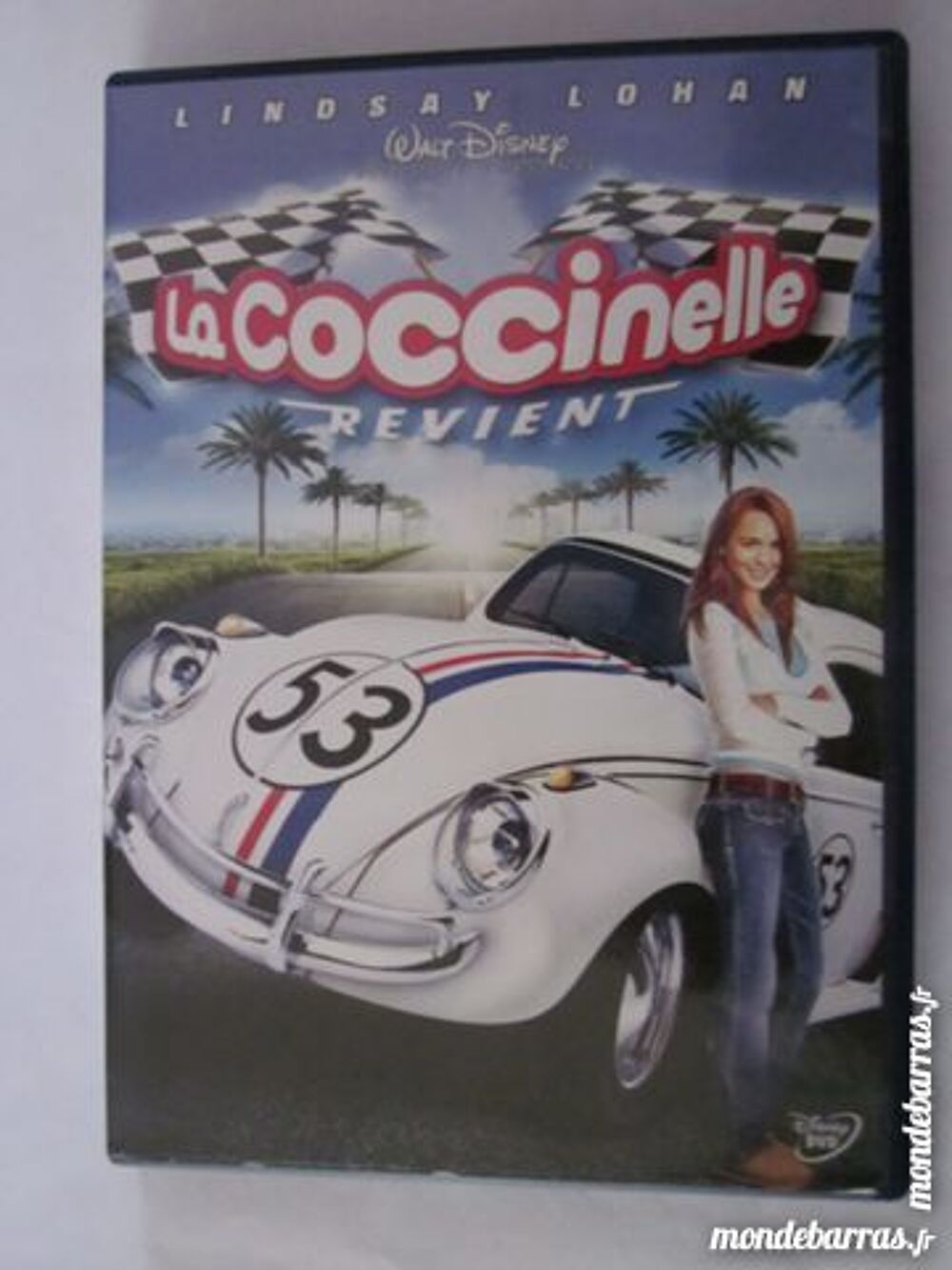 DVD - DISNEY - LA COCCINELLE REVIENT DVD et blu-ray