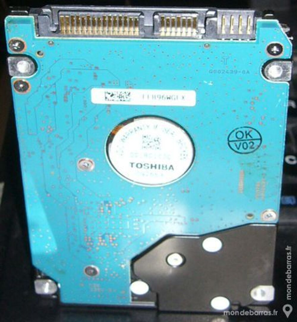 Disque dur Toshiba 250Gb pc portable Matériel informatique
