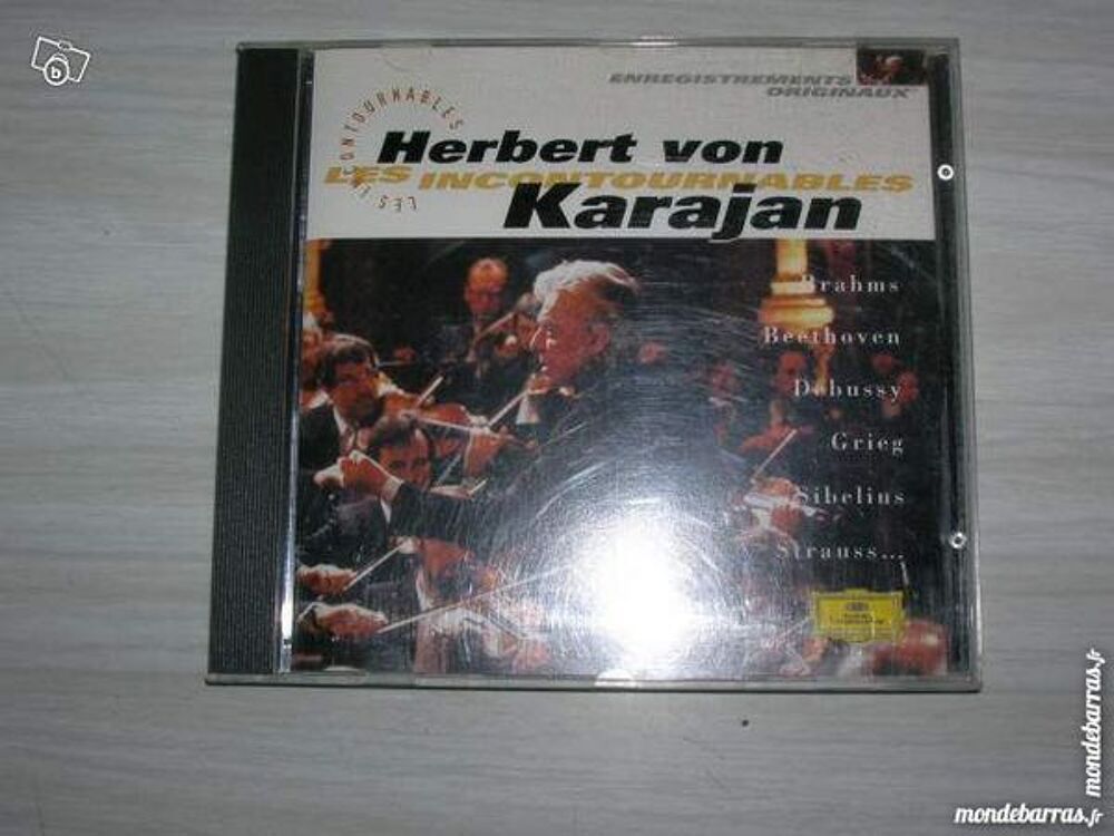 CD HERBERT VON KARAJAN LES INCONTOURNABLES CD et vinyles