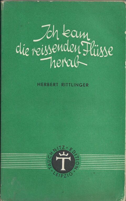 livre ich kam die   fl�sse herab de herbert rittlinger 15 Tours (37)