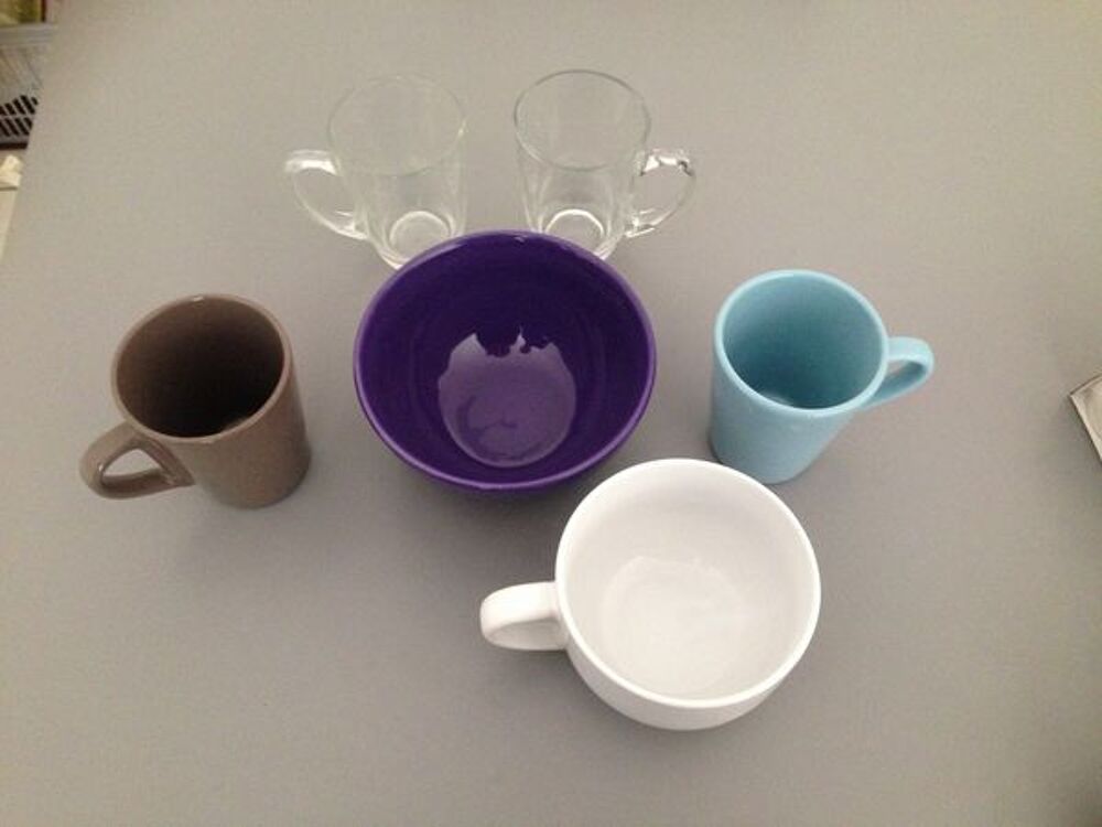 Assiette + Verre + Bol + Mug Cuisine