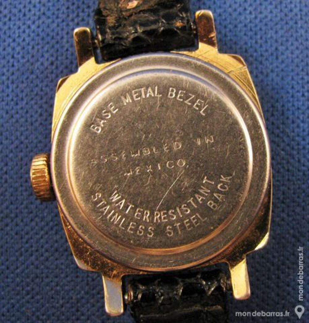TIMEX montre m&eacute;canique dame 1970 TIX0007 Bijoux et montres
