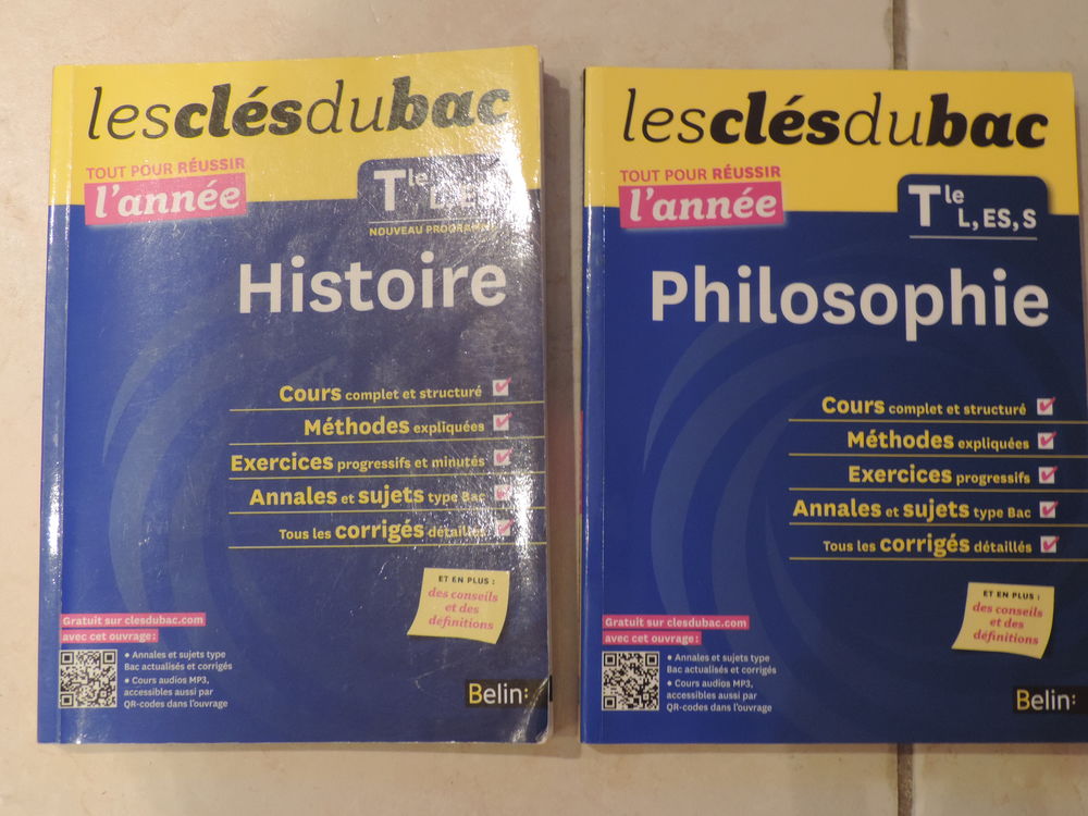 Les cl&eacute;s du Bac Terminale ES Livres et BD