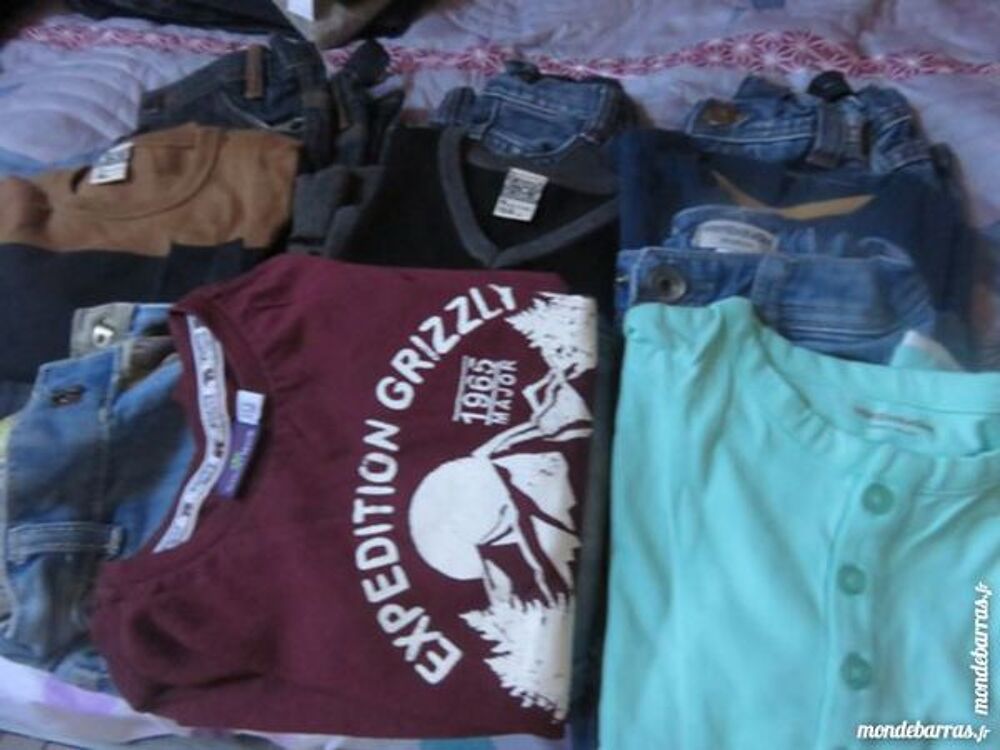 6 ensemble pantalons et tee-shirt gar&ccedil;ons Vêtements enfants