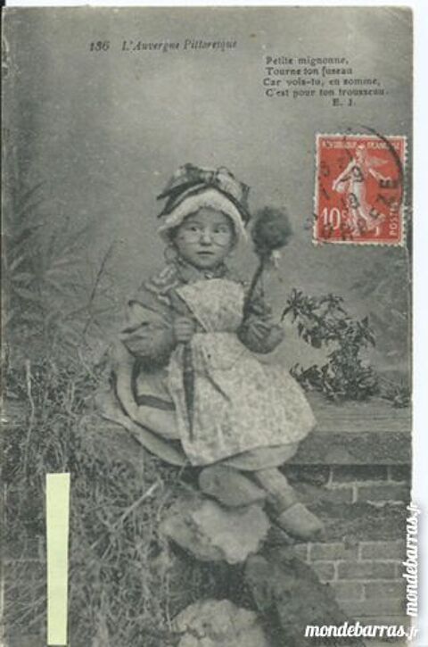 l� auvergne , jeune fille au fuseau 7 Tours (37)