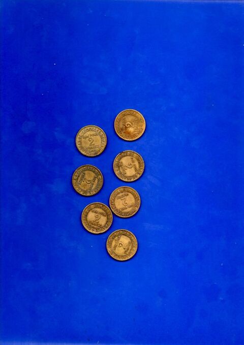 pice france 2 francs chambre de commere 400 Gennevilliers (92)