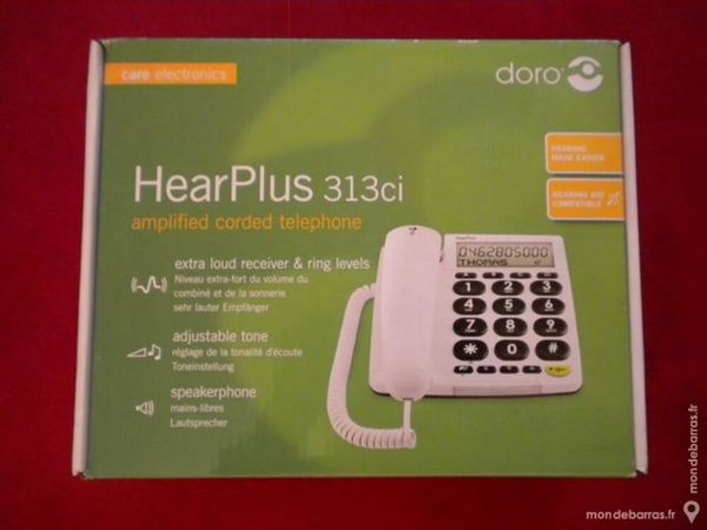 TELEPHONE FILAIRE ?Doro? Téléphones et tablettes