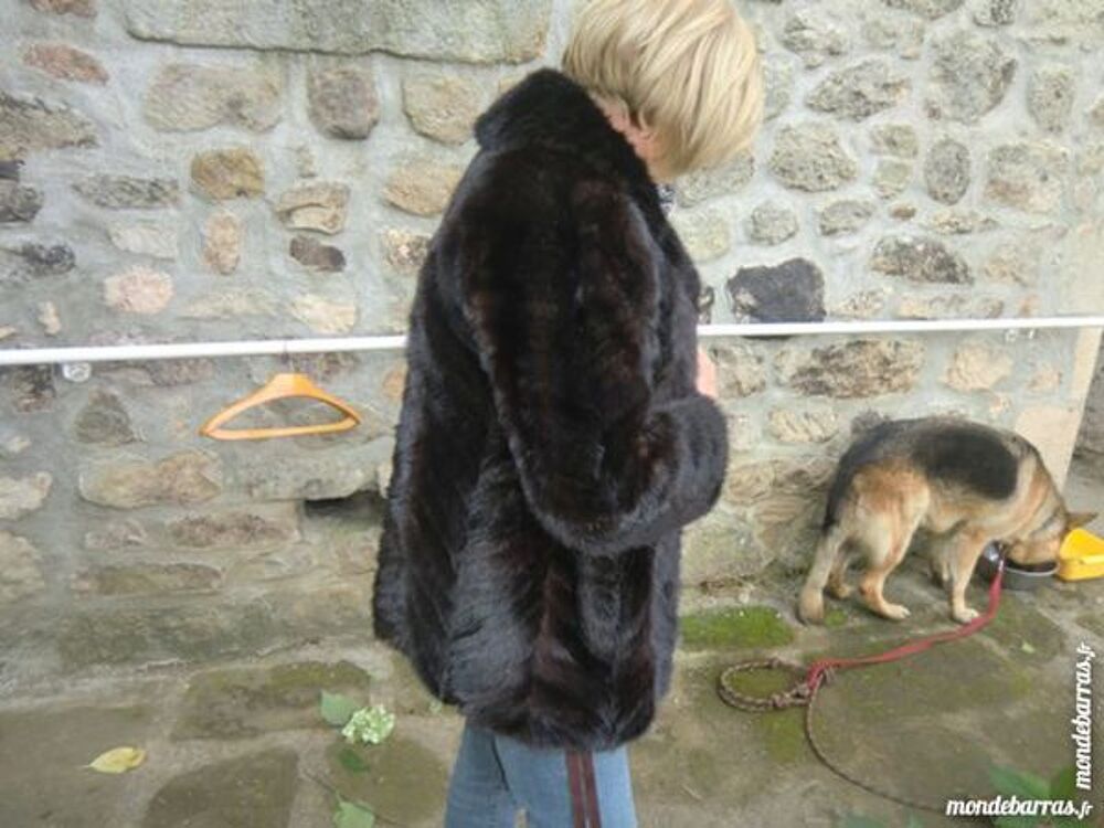 Belle veste vison Vêtements