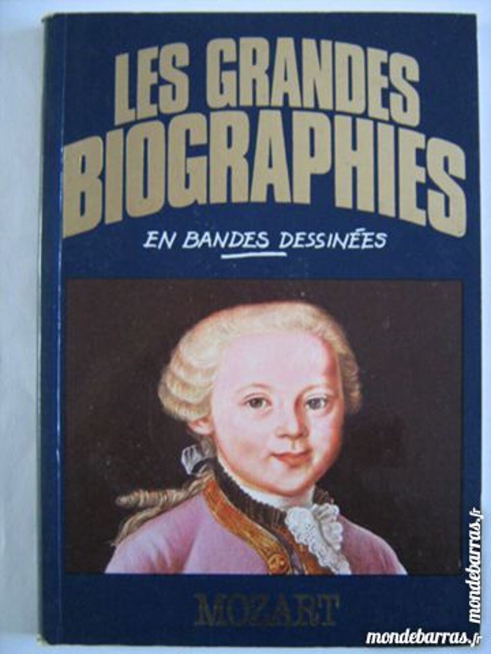 GRANDES BIOGRAPHIES BD - MOZART Livres et BD