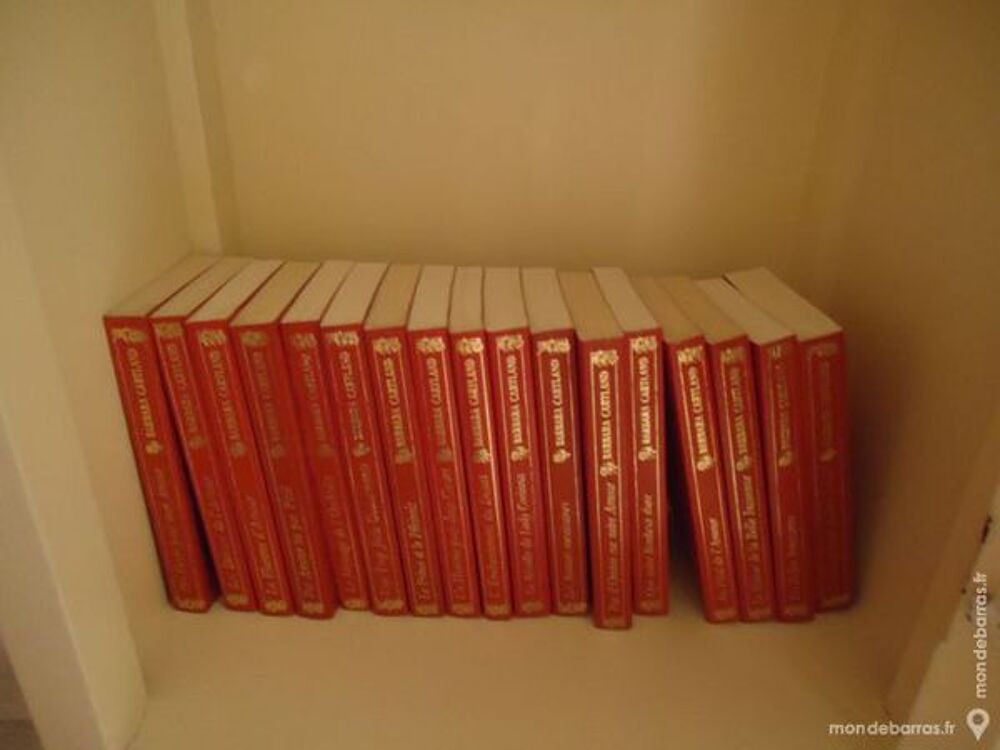 COLLECTION neuve 36 Romans Barbara Catland Livres et BD