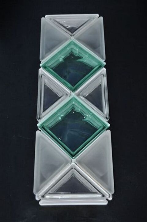 Briques de verre triangulaires 10 Saint-Pierre (97)