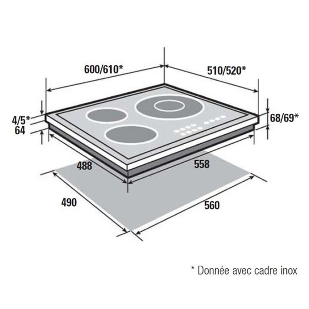 table de cuisson a induction sauter Electroménager