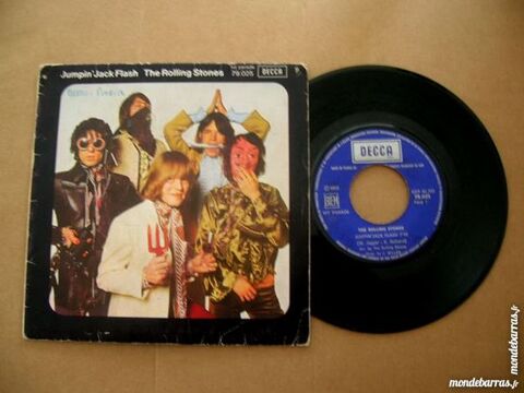 45 TOURS THE ROLLING STONES Jumpin' Jack Flash 8 Nantes (44)