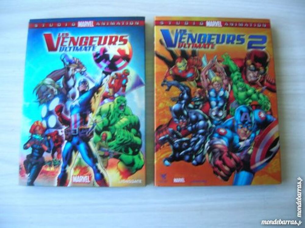 DVD LES VENGEURS Ultimate Vol. 1 &amp; 2 - MARVEL DVD et blu-ray