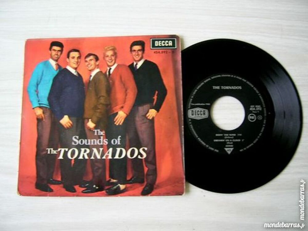 45 TOURS EP THE TORNADOS Ridin' the wind CD et vinyles