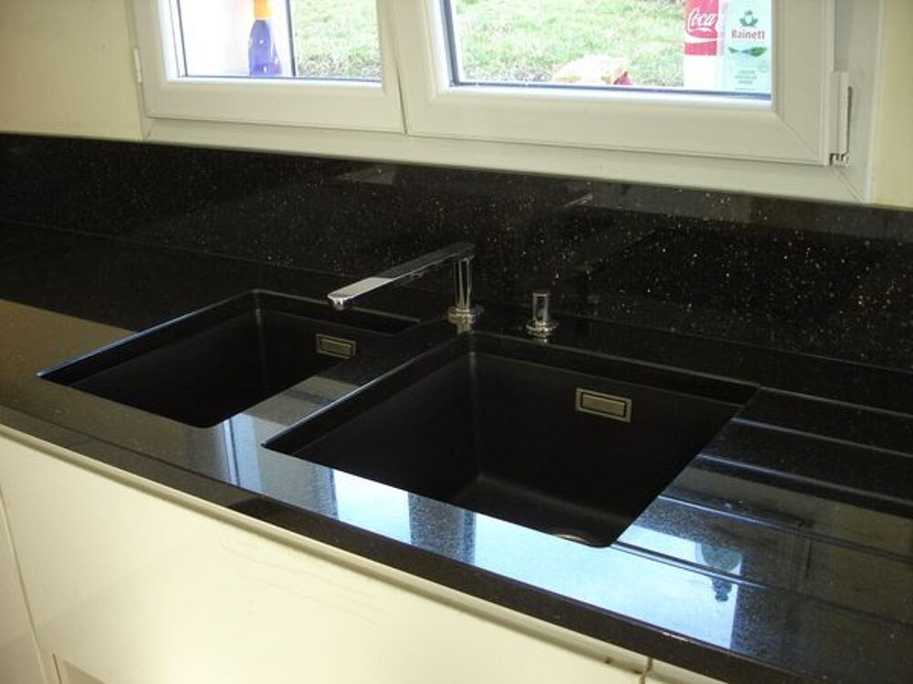 Plan de travail en granit ou compact quartz Décoration