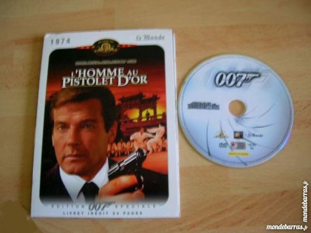 DVD L'HOMME AU PISTOLET D'OR - James Bond 007 DVD et blu-ray