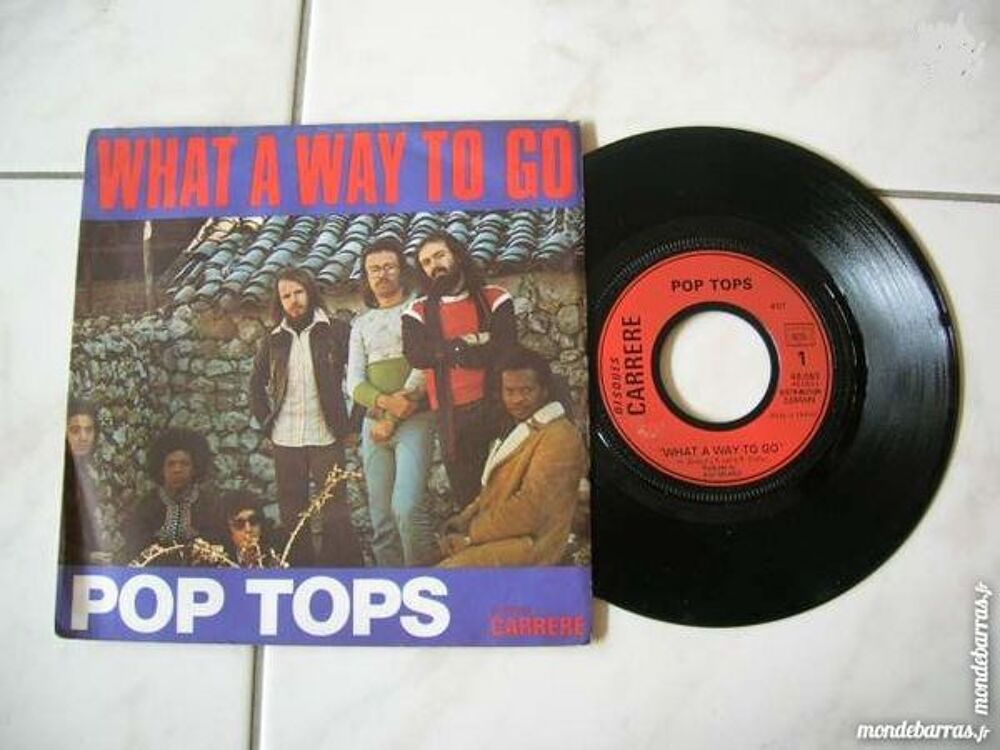 45 TOURS POP TOPS What a way to go CD et vinyles