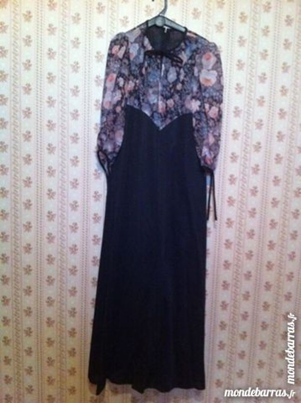robe longue noire taille 38 Vêtements