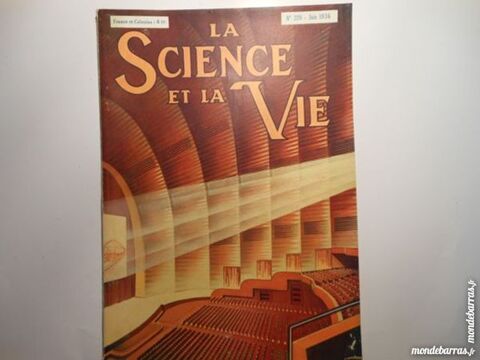 science et vie N�228 de juin 1936 5 Gr�zieu-la-Varenne (69)