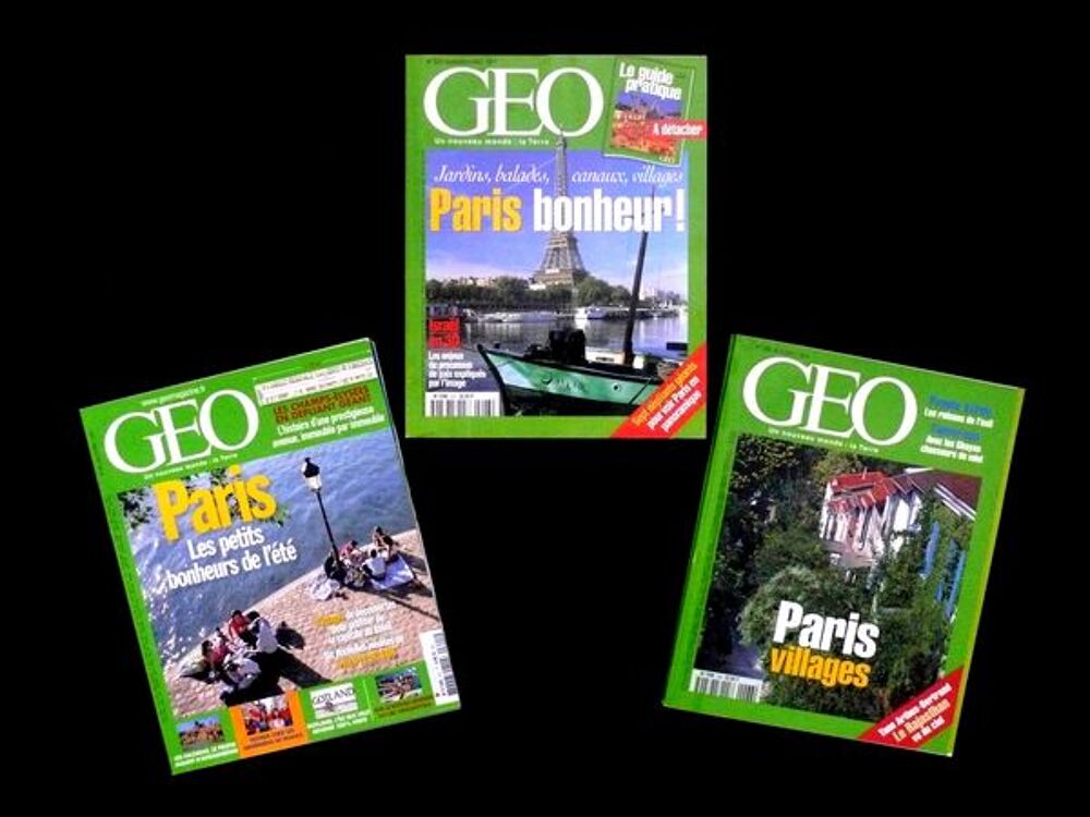 PARIS - paris bonheur - GEO / prixportcompris Livres et BD
