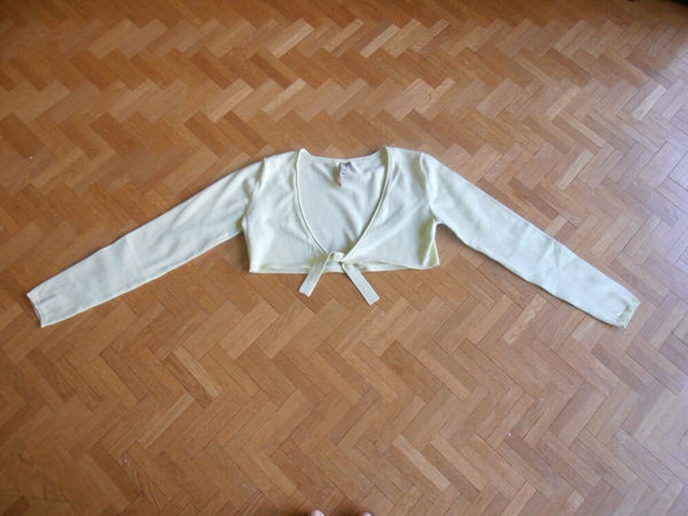 Cache-coeur vert anis (70) Vêtements enfants