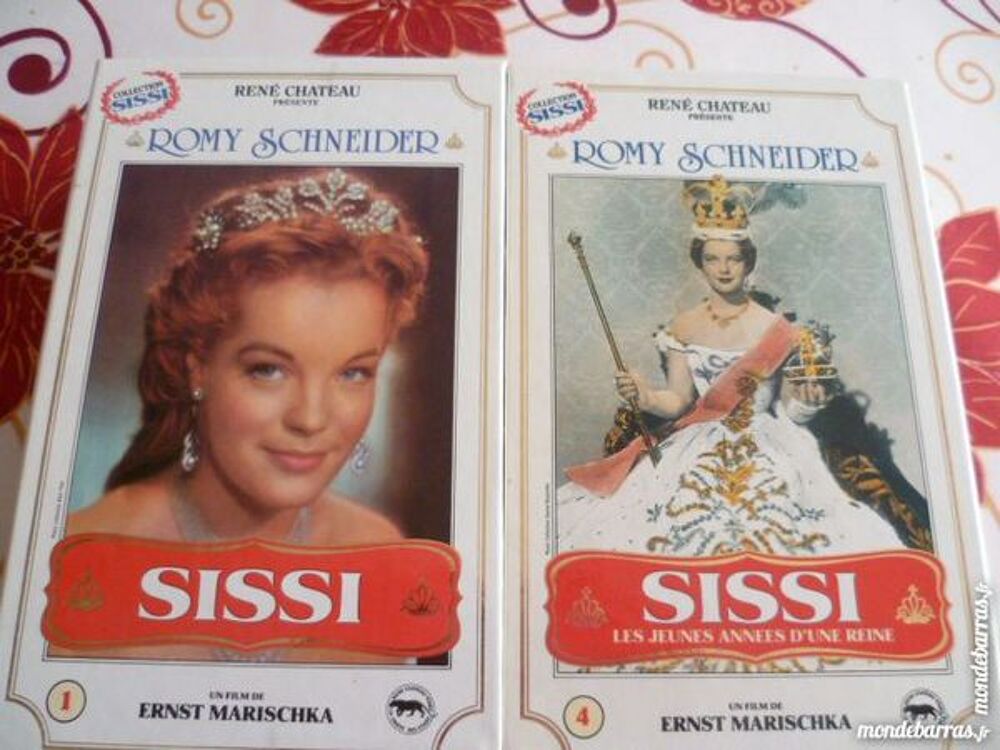 VHS sissi film cinema TV histoire romy schneider f DVD et blu-ray