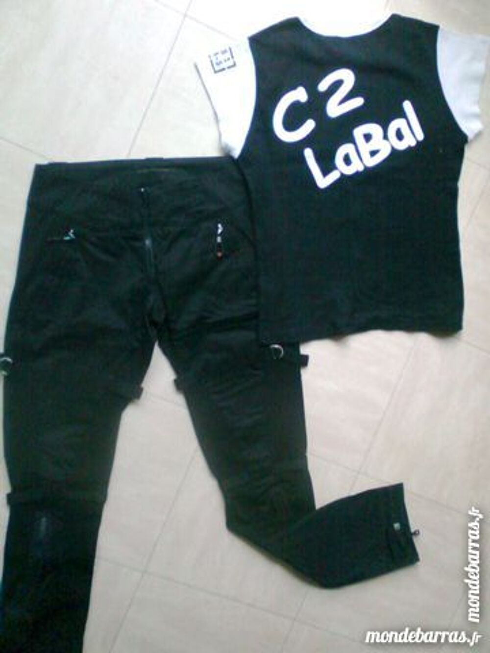 PANTALON noir, T.Shirt, chemisier - 36 - zoe Vêtements
