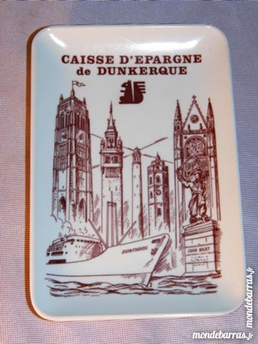 Vide poche publicitaire jean bart port dunkerque Décoration