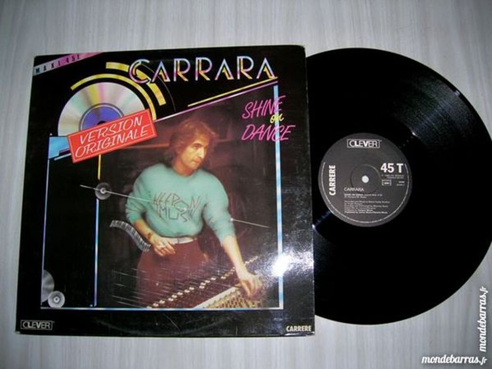 MAXI 45 TOURS CARRARA Shine on dance CD et vinyles