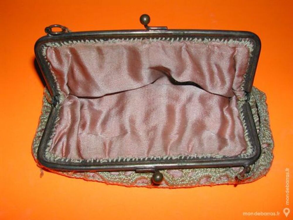 Ancien porte monnaie bourse ART DECO purse french Maroquinerie