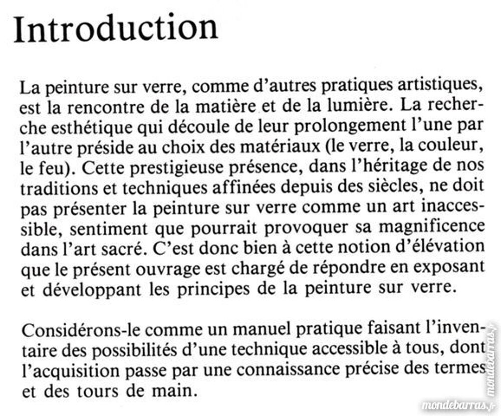 Peinture sur verre - d&eacute;coration / prixportcompris Livres et BD