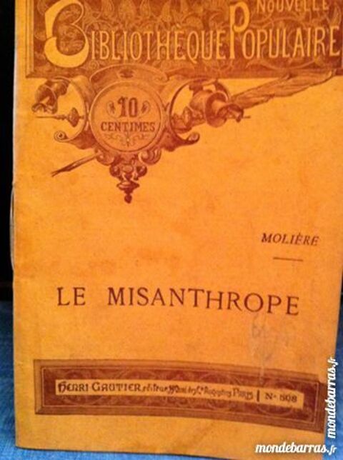 Le misanthrope de MOLIERE 10 Saint-Vallier (71)