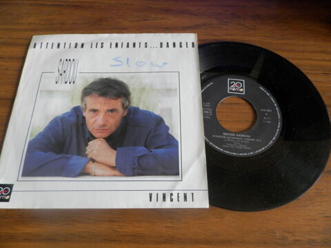 Michel Sardou  -  Attention les enfants ...danger - vincent 2 Paris 12 (75)