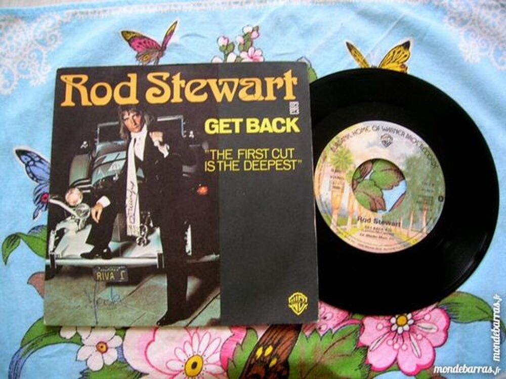 45 TOURS ROD STEWART Get back CD et vinyles