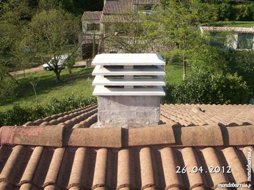 chapeau de chemin&eacute;e 20x40 et 30x30 Cuisine