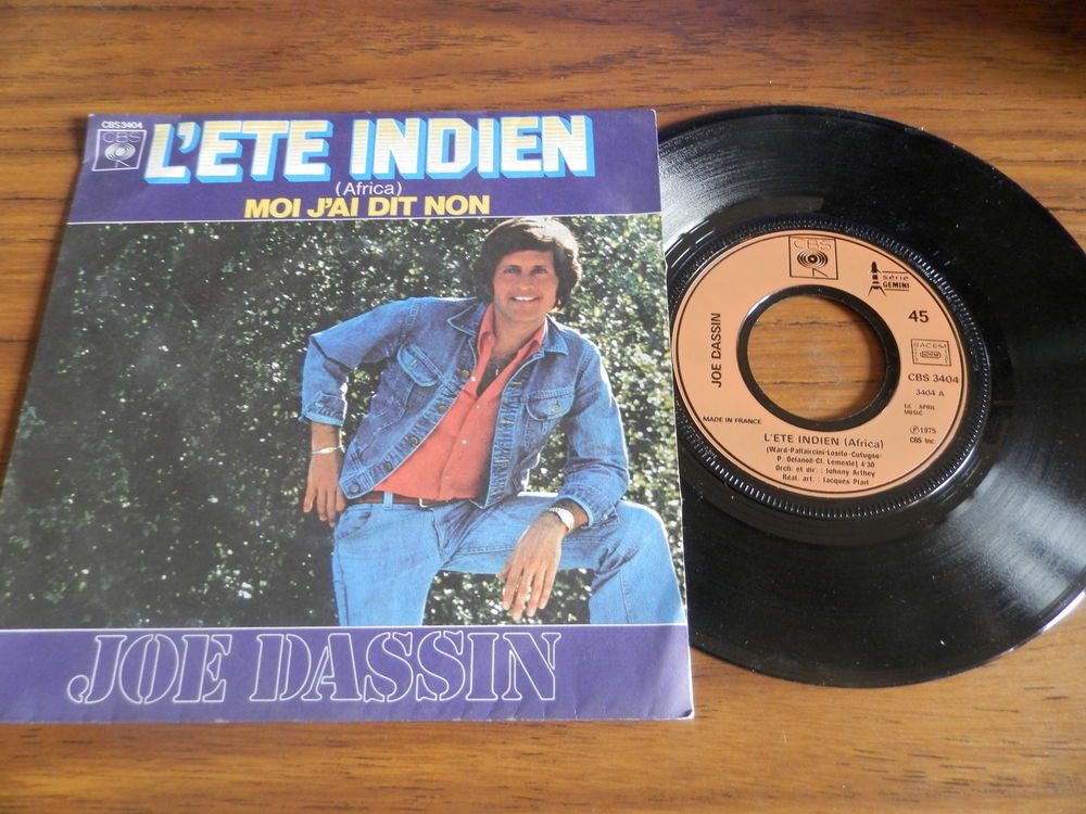 Dassin Joe - L'&eacute;t&eacute; indien CD et vinyles
