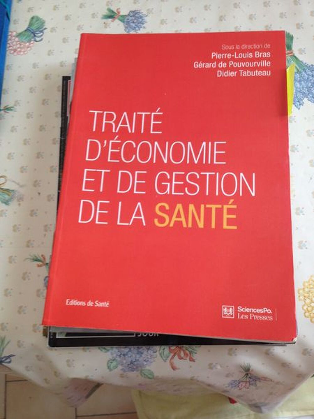 trait&eacute; d'&eacute;conomie et de gestion de la sant&eacute; Livres et BD
